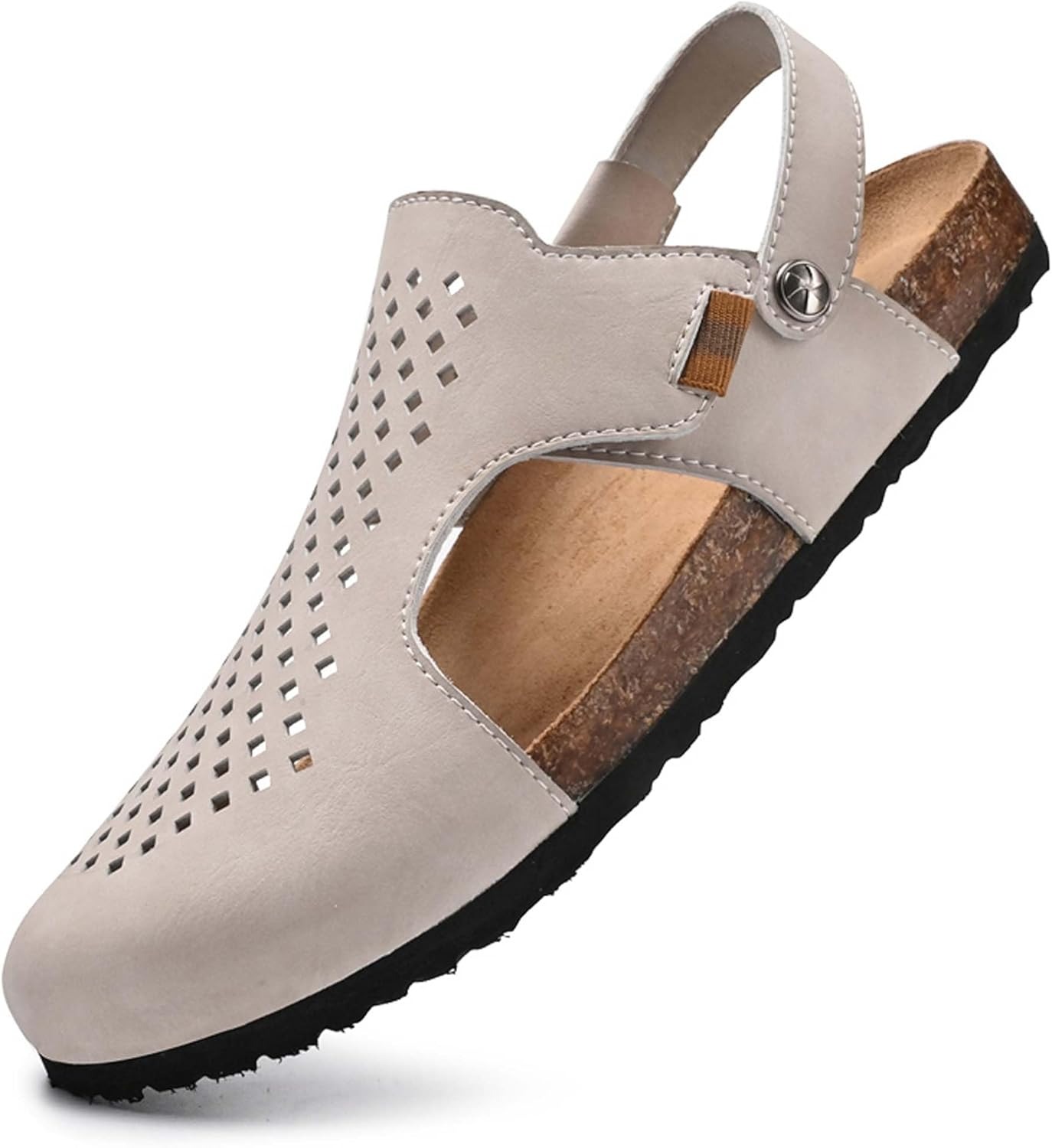 Men's leather Orthopedic sandals