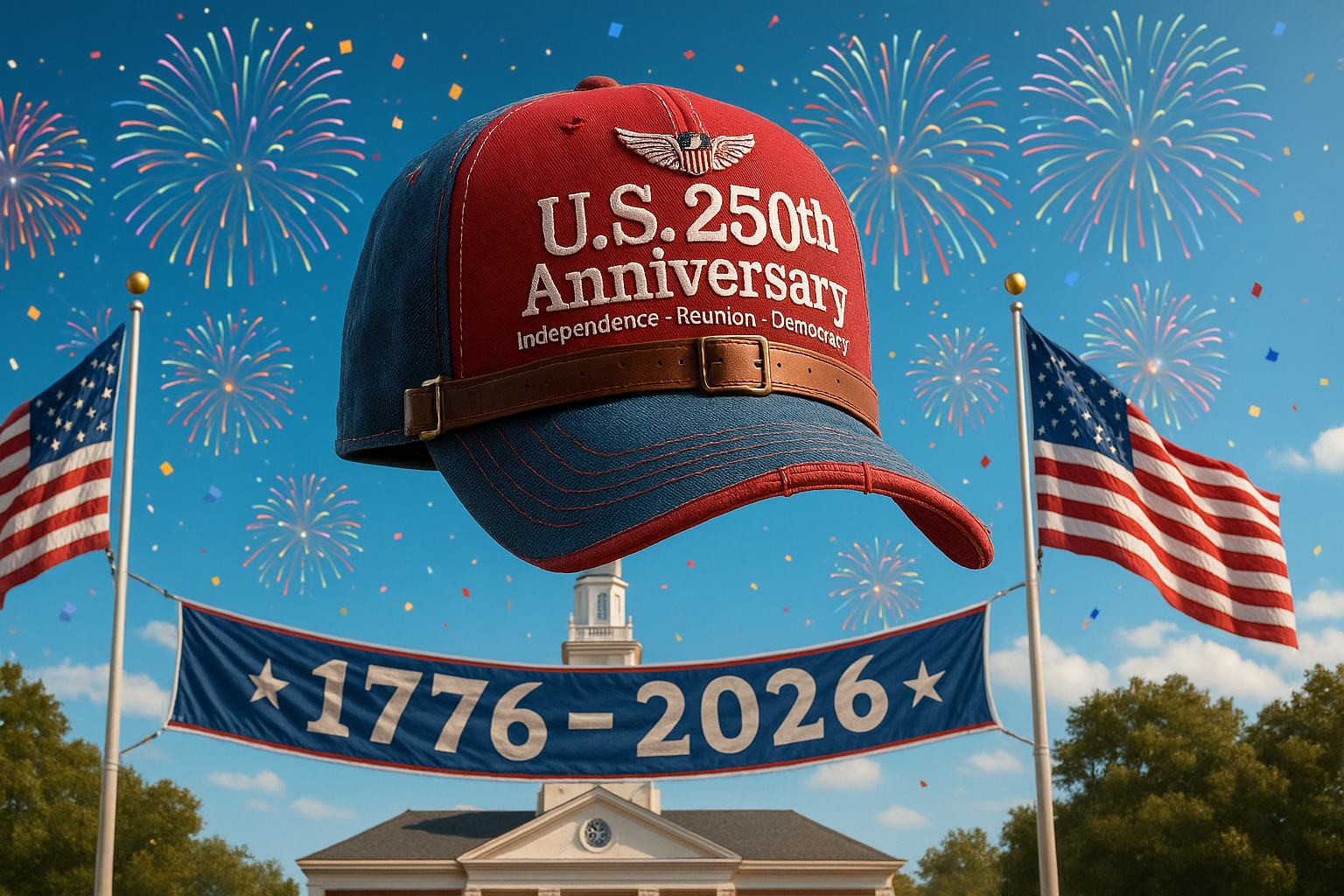 U.S. 250th Anniversary Vintage Cap