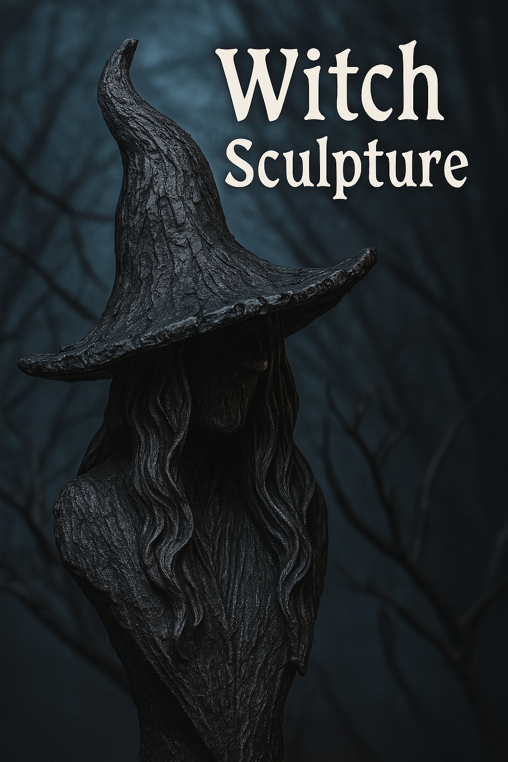 🧙‍♀️💫Hand-Painted Enchanting Witch Statue: The Guardian of Your Home