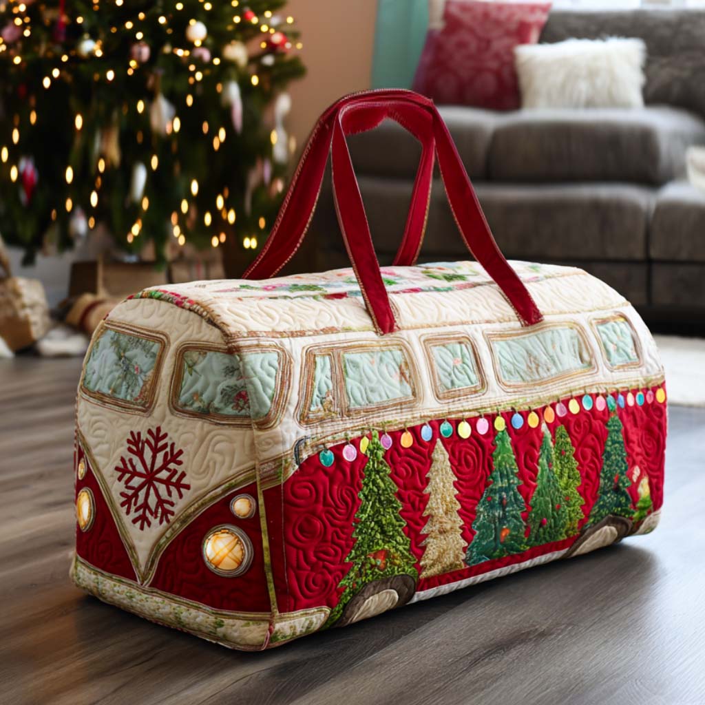Holiday Van Quilted Duffle Bag NCU0NT9734