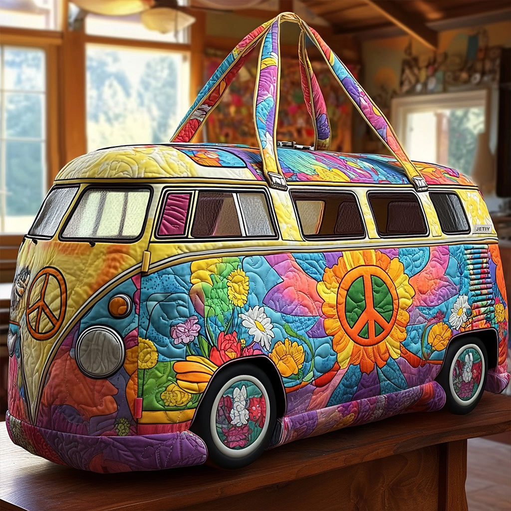 Hippie Van Quilted Duffle Bag NCU0VT250
