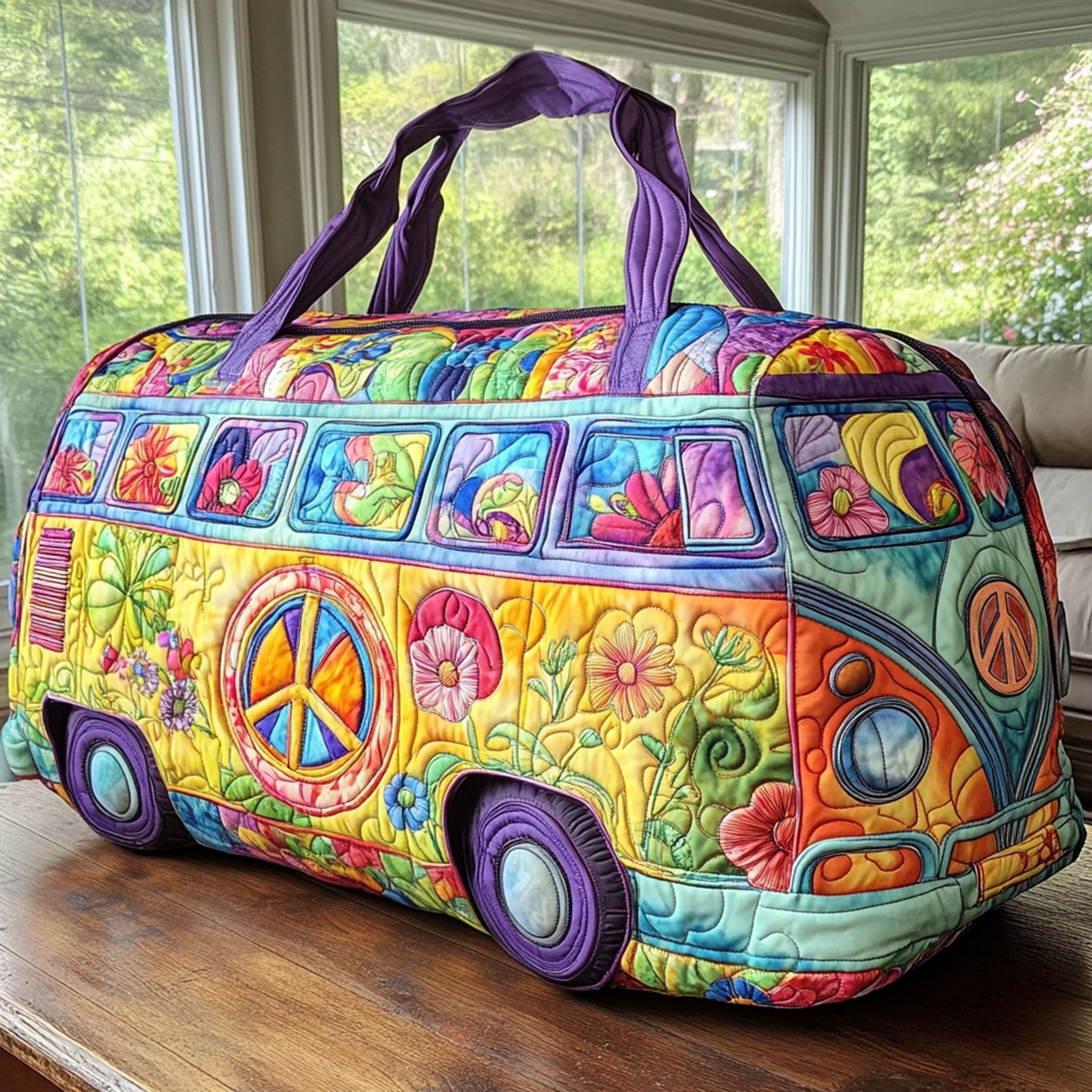 Nomadic Charm Quilted Duffle Bag NCU0PT8951