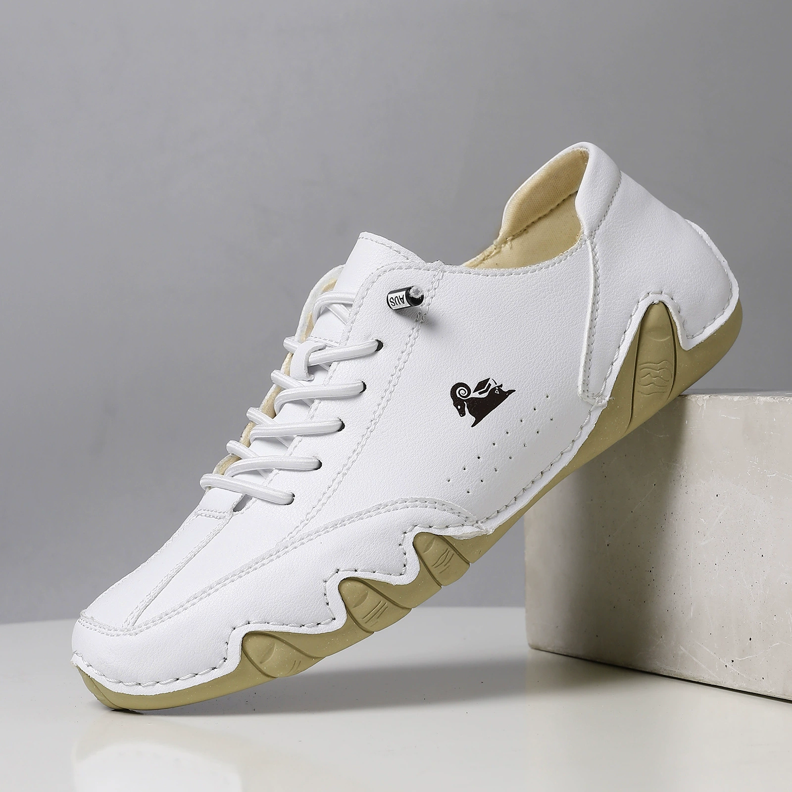 Orthopedic Men Shoes Comfortable Leather Loafer Shoes