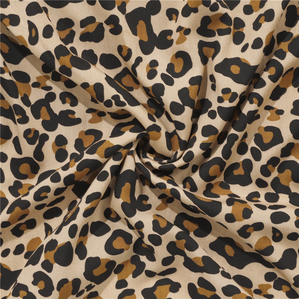 Leopard Stylish printed women's dress