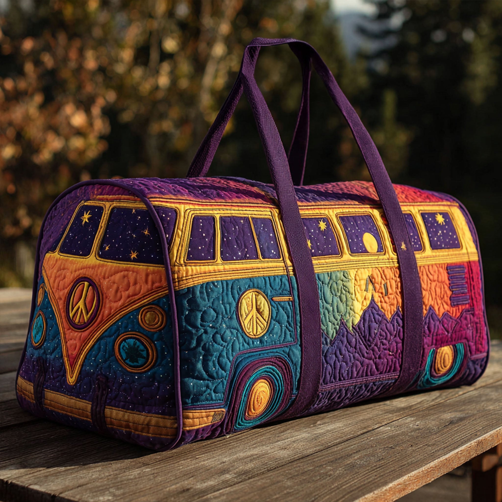 Open Sky Path Quilted Duffle Bag NCU0PT8952