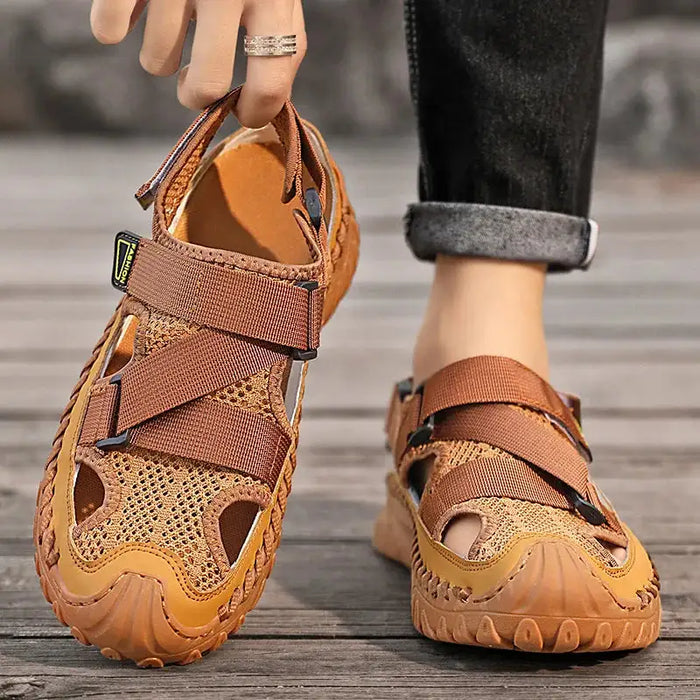 🔥Summer Best-Seller🔥 Wide-Fit Orthopedic Arch Support Sandals | Medical-Grade Foot Protection Design, Walk 8 Hours Without Foot Fatigue