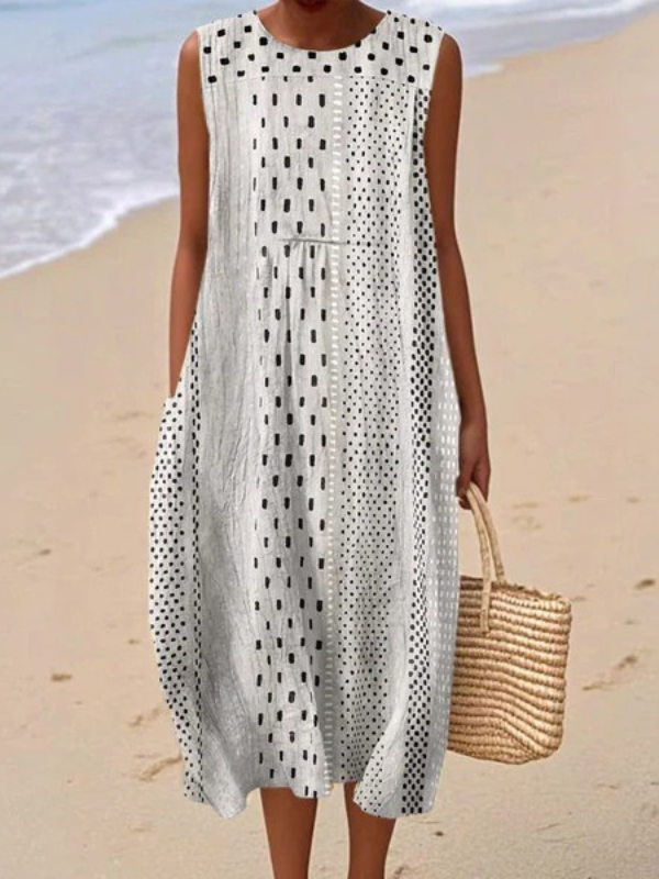 Everyday Tie-Back Midi Dress