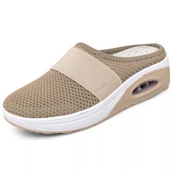 Air Cushion Slip-on Walking Shoes Orthopedic Walking Shoes for Woman