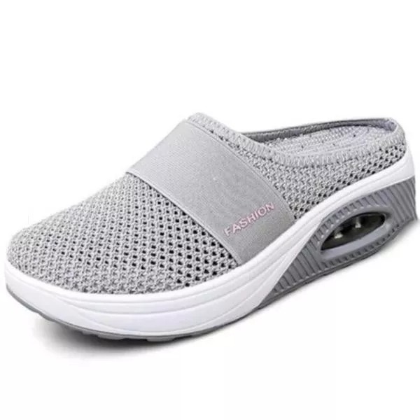 Air Cushion Slip-on Walking Shoes Orthopedic Walking Shoes for Woman