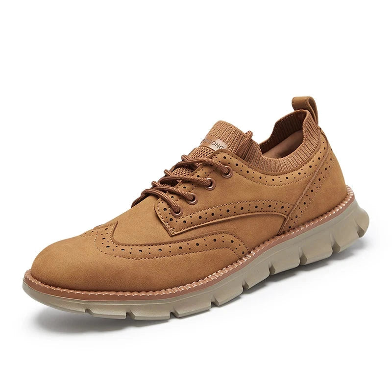 Ultra Comfortable Leather Men's Sneakers