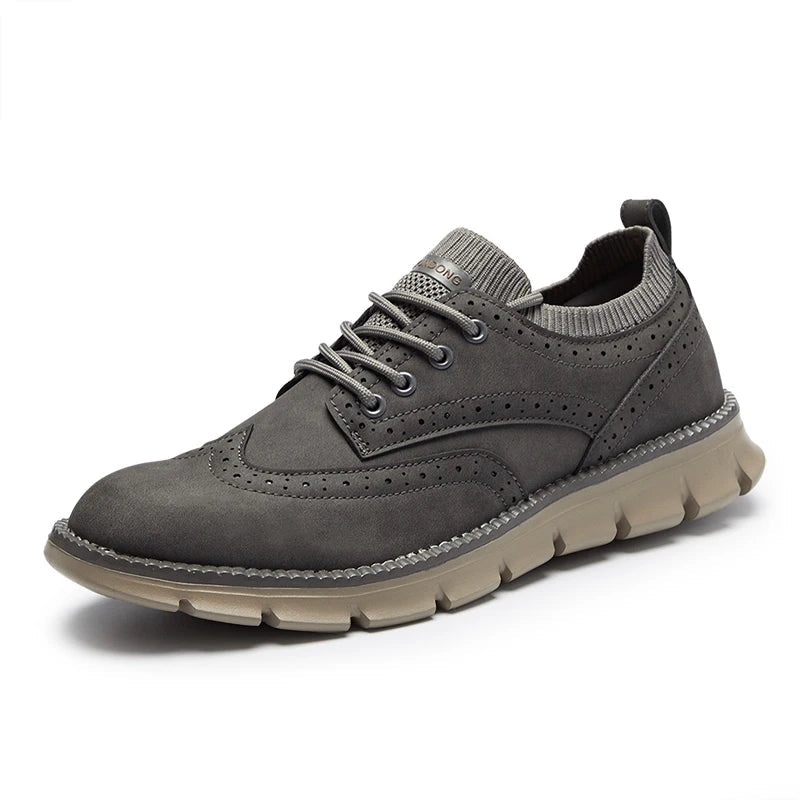 Ultra Comfortable Leather Men's Sneakers