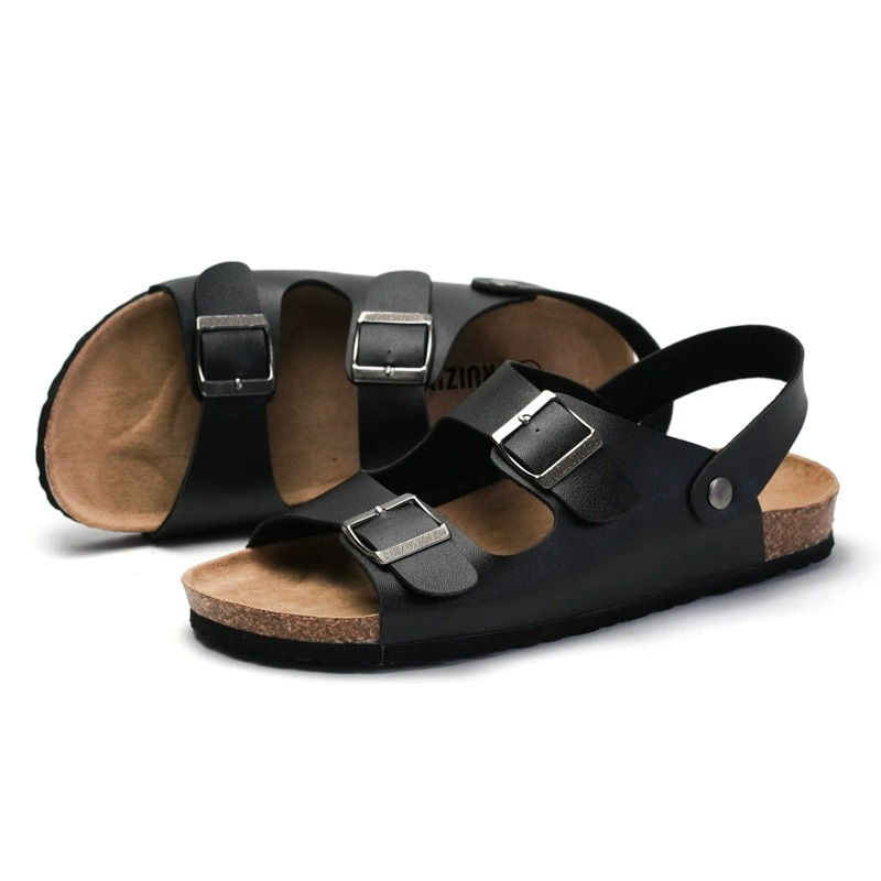 Comfortable Cork-soled orthopedic sandals