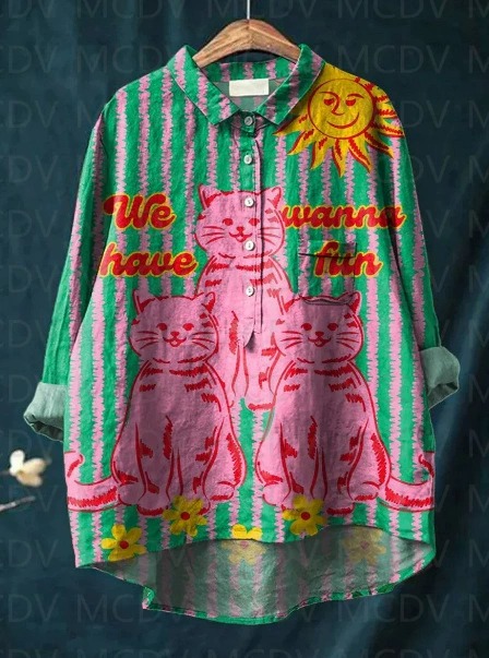  Colorful  Stylish Loose Shirts