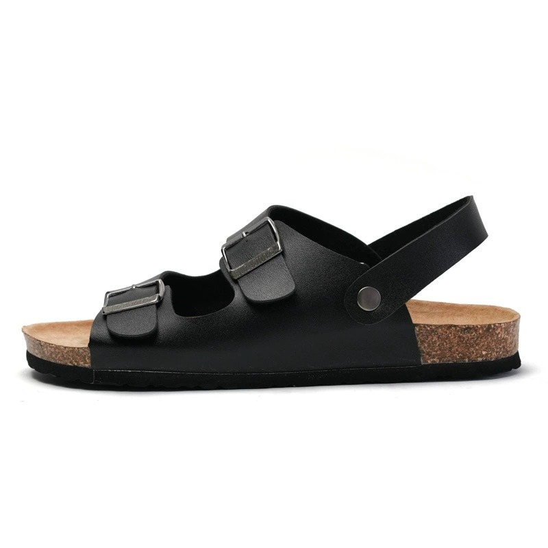 Comfortable Cork-soled orthopedic sandals