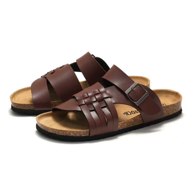 Comfortable Cork-soled orthopedic sandals for Men