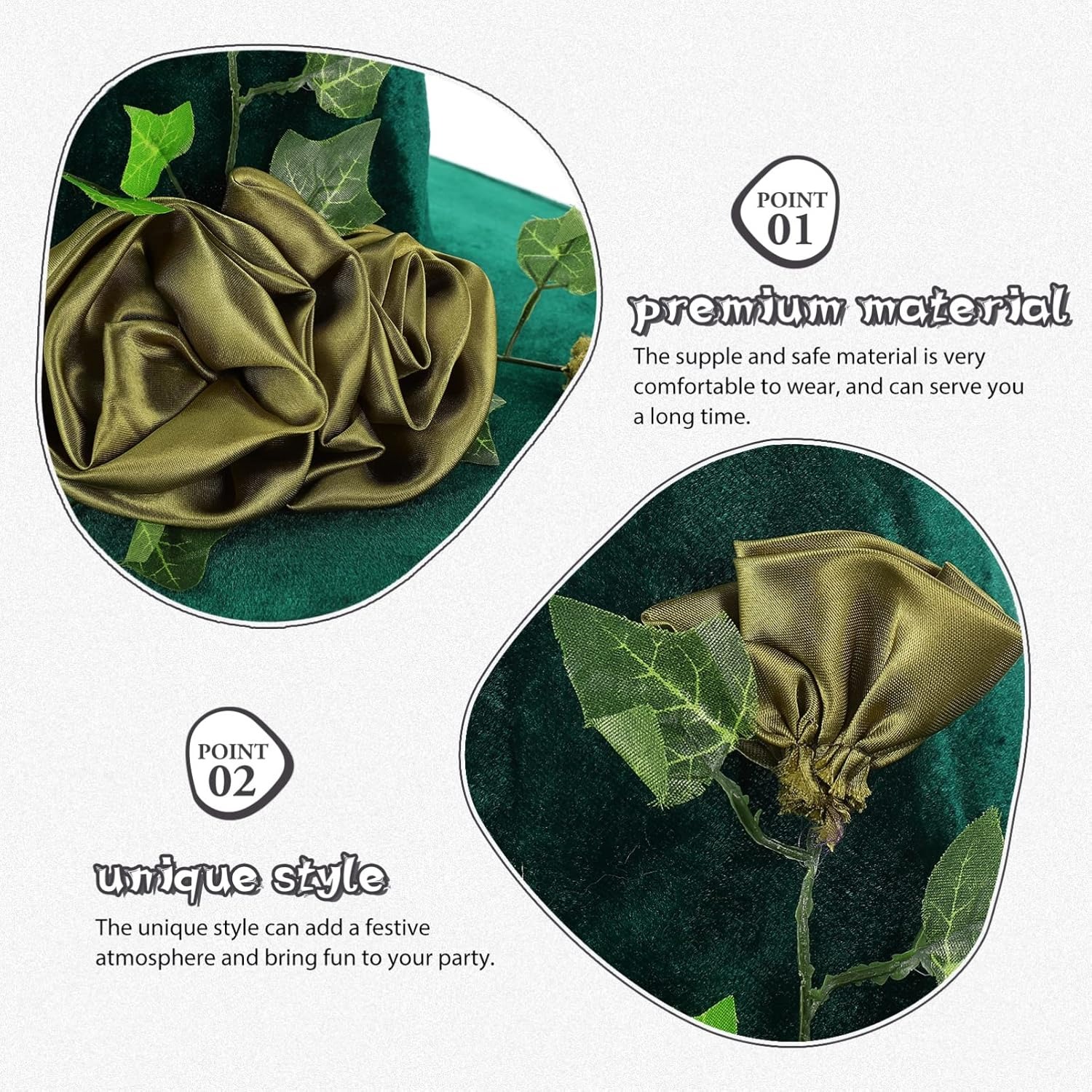 Halloween Green Witch Hat Wizard Cap 