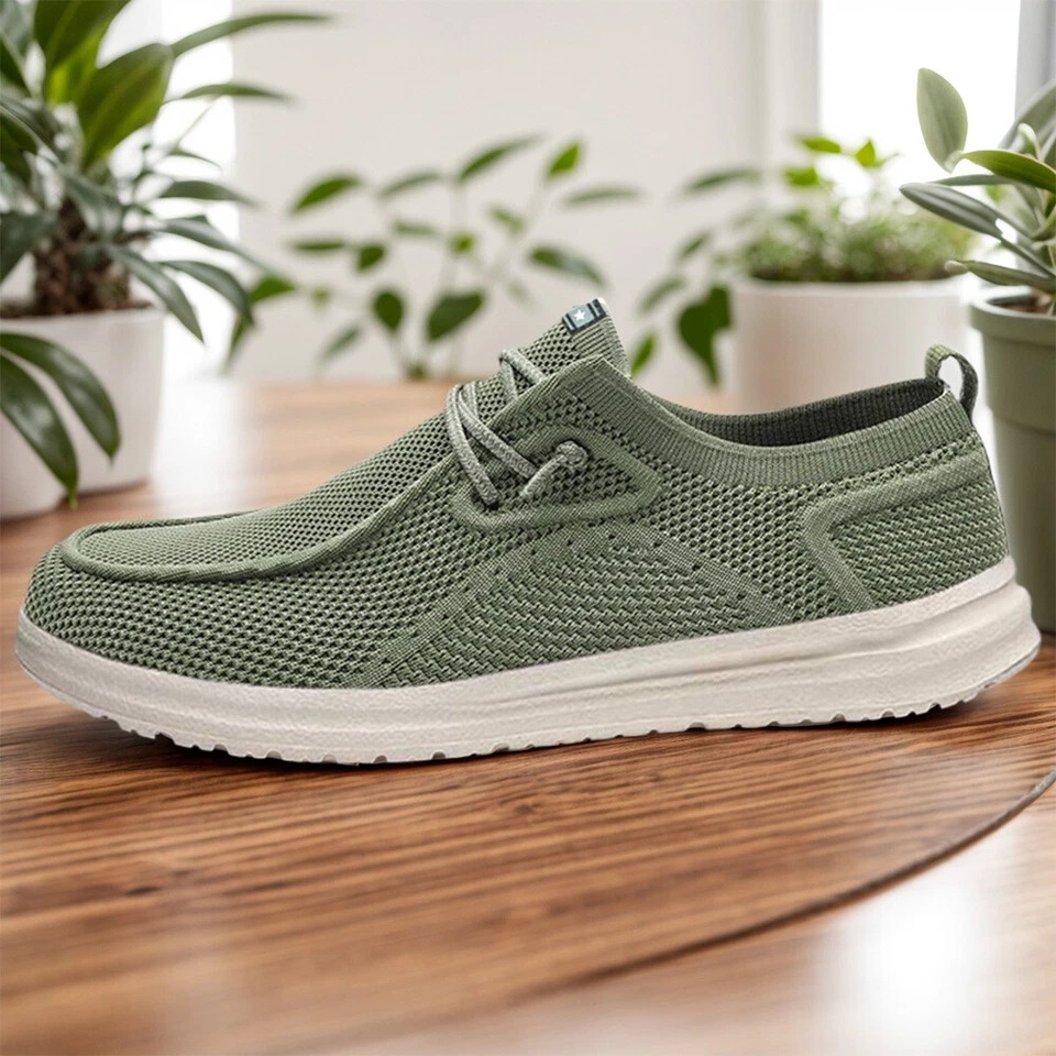 Ultra-light slip-on casual all-match loafers canvas men's shoes