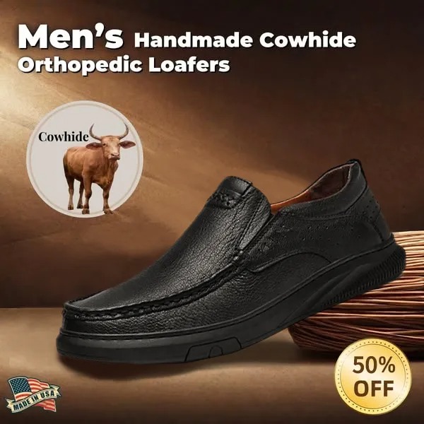 Men's Comfortable Genuine Leather Orthopedic Loafers