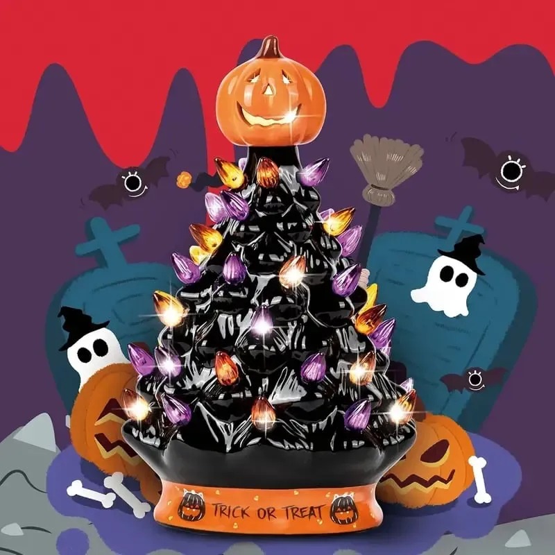 🎃Pumpkin Head Christmas Tree