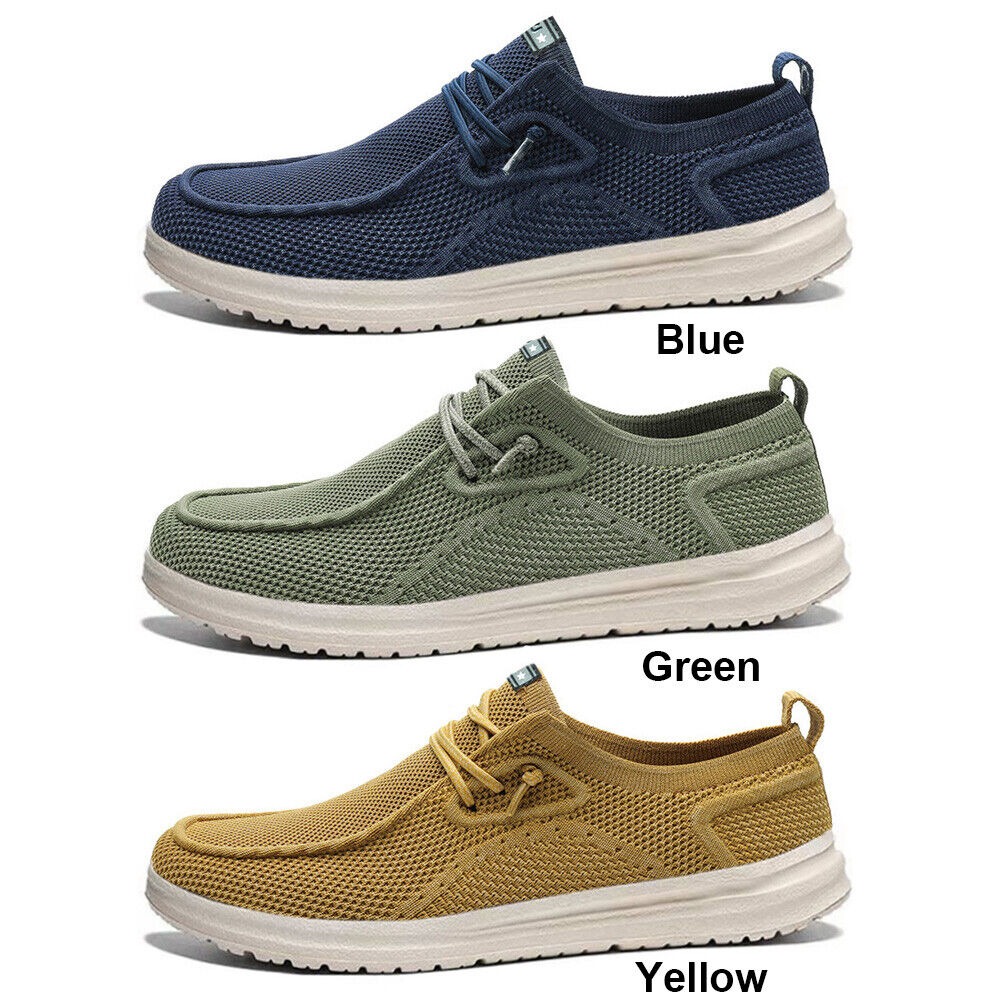 Ultra-light slip-on casual all-match loafers canvas men's shoes