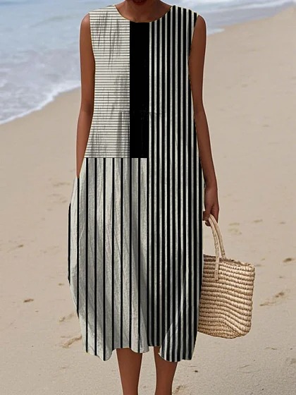 Everyday Tie-Back Midi Dress