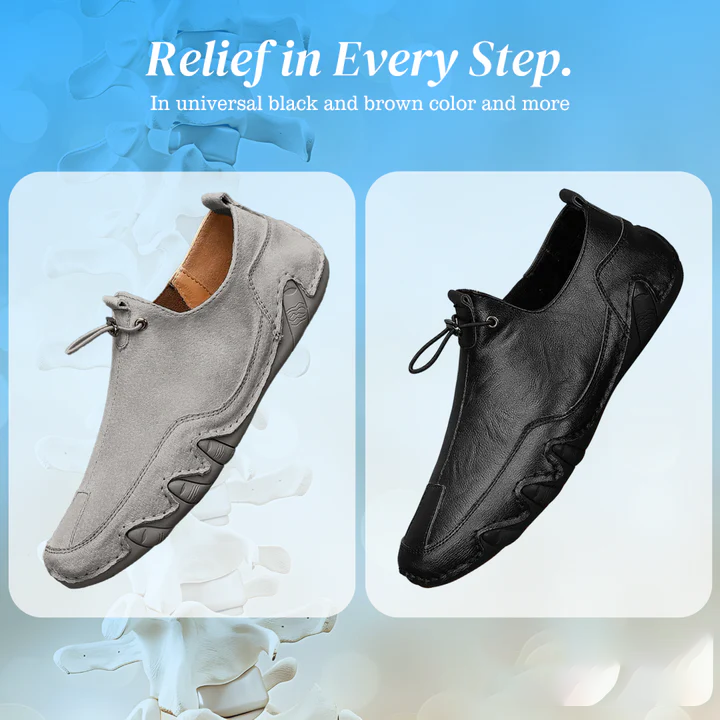 Durable Construction Men's Lightweight Suitable Orthopedic Loafers