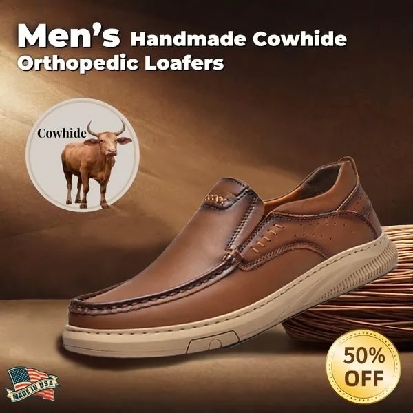 Men's Comfortable Genuine Leather Orthopedic Loafers