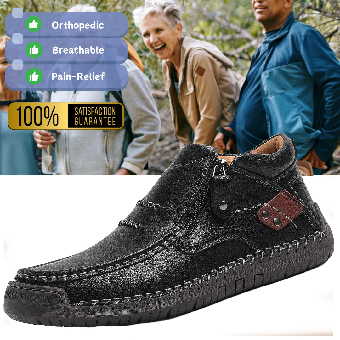 Limited Time Sale 70% OFF-Men’s Handmade Premium Leather Slip