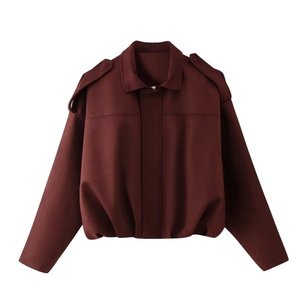 Women's Fashion Pilot Batwing Sleeve Loose Jackets