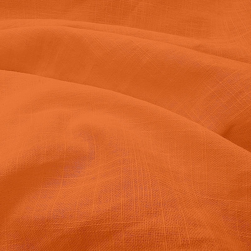 Men's Lapel Drawstring Cotton and Linen Solid Color Long Sleeve Shirt