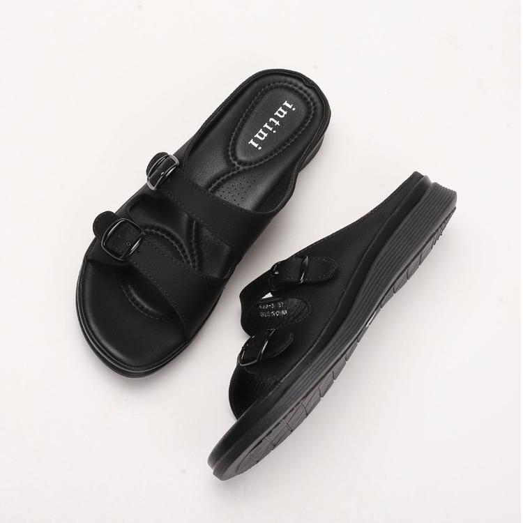 Fashion thick sole heightening soft sole fashion thick sole heightening sandals