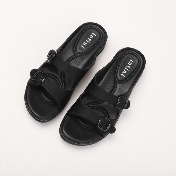 Fashion thick sole heightening soft sole fashion thick sole heightening sandals