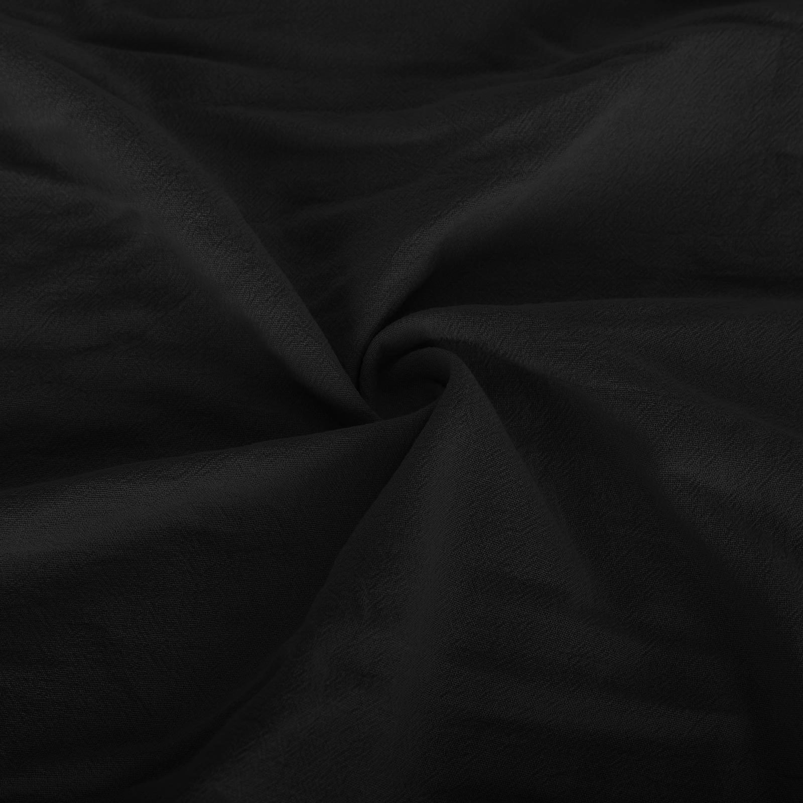 Mid-length V-neck half-sleeve cotton and linen loose version three-button pocket dress