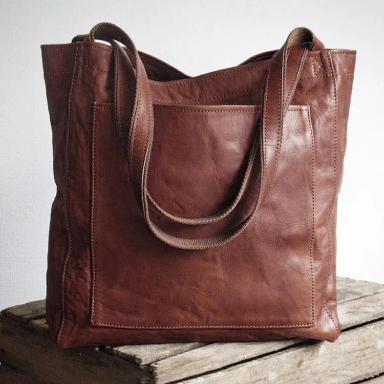 Women's Calfskin Leather Shoulder Bag