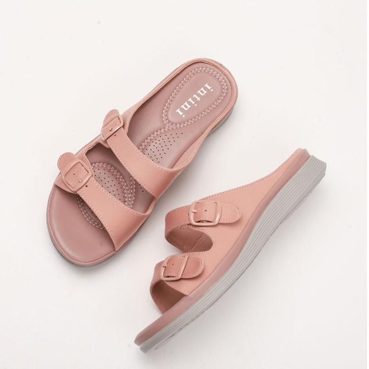 Fashion thick sole heightening soft sole fashion thick sole heightening sandals