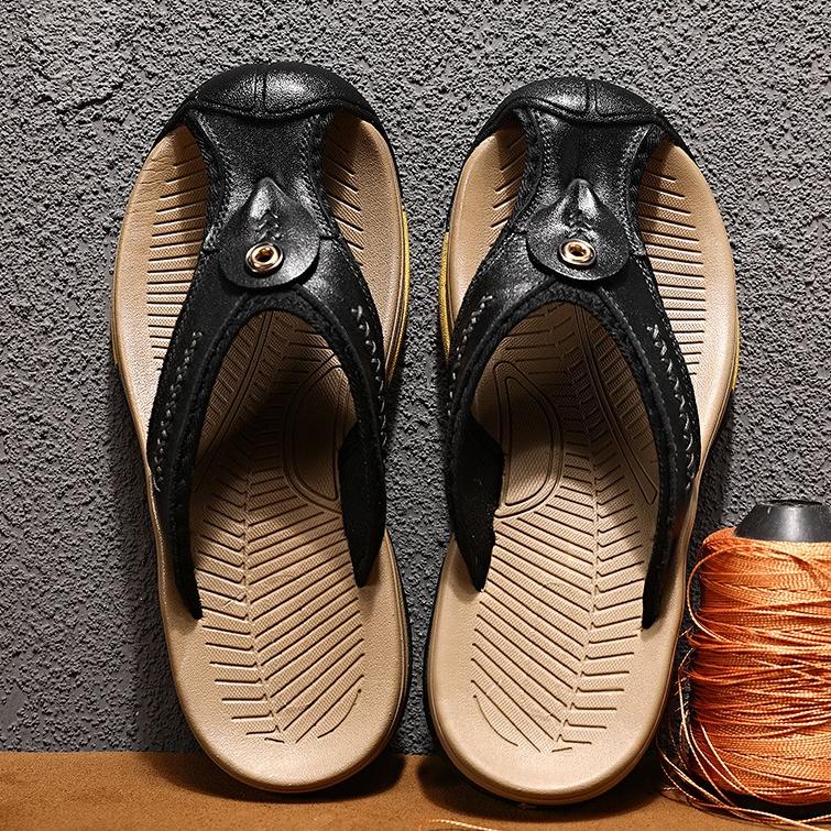 Men's Protective Toe Flip-flops