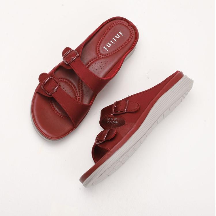 Fashion thick sole heightening soft sole fashion thick sole heightening sandals