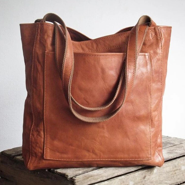 Women's Calfskin Leather Shoulder Bag