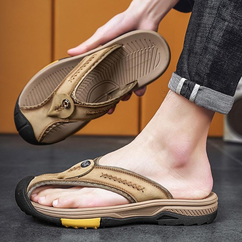 Men's Protective Toe Flip-flops