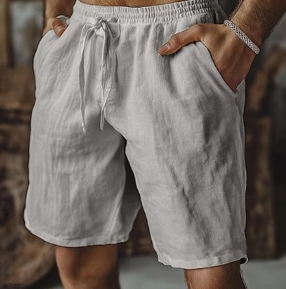 Men's Breathable Linen Loose  Shorts