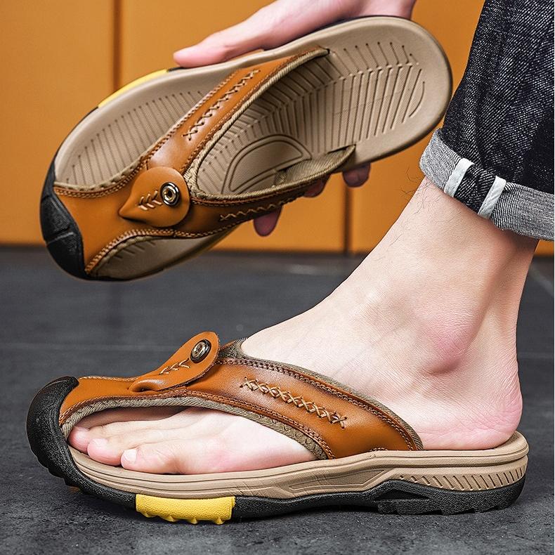 Men's Protective Toe Flip-flops