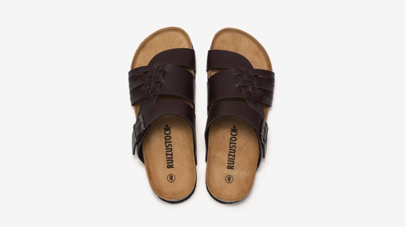 Comfortable Cork-soled orthopedic sandals for Men