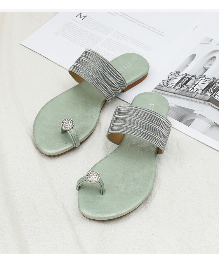 Women Casual Summer Flat Bottomed Sandals 