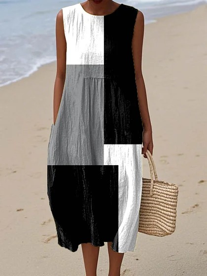 Everyday Tie-Back Midi Dress