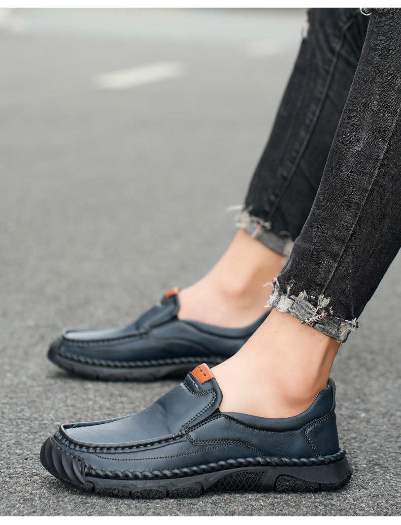 Limited Time Sale 70% OFF-Men’s Handmade Premium Leather Slip