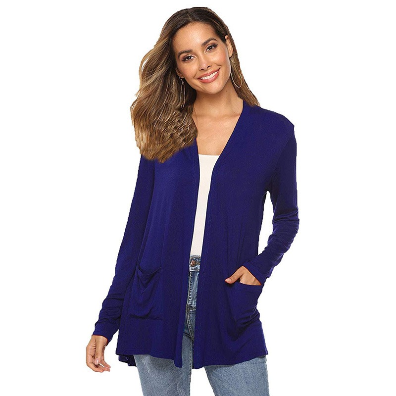 Women's Soft Cardigan Long Sleeve Tops