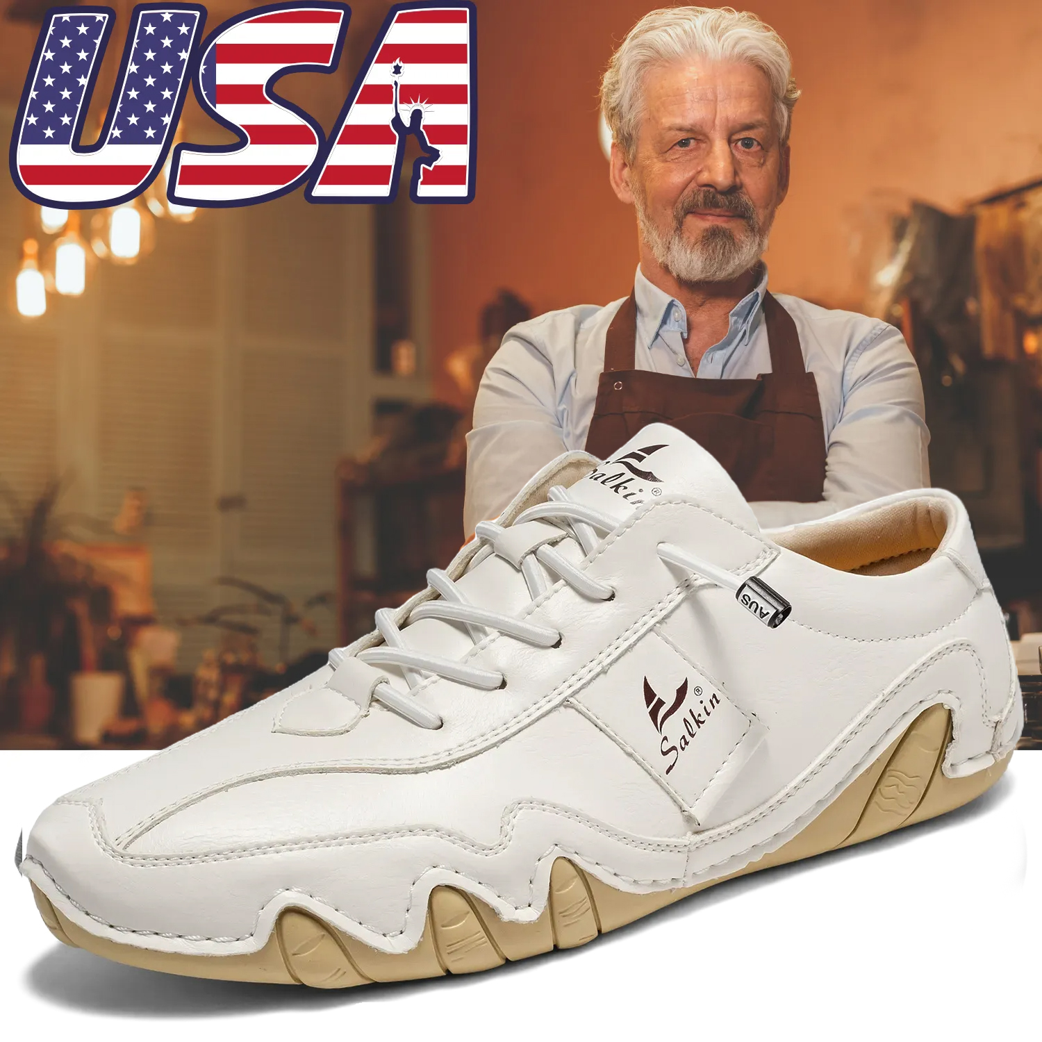 Retro Genuine Leather Shoes for men