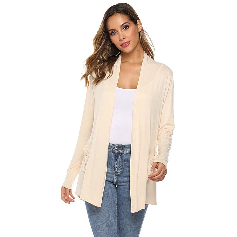 Women's Soft Cardigan Long Sleeve Tops