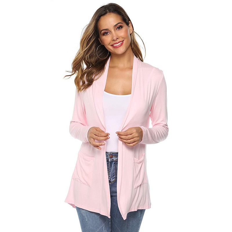 Women's Soft Cardigan Long Sleeve Tops
