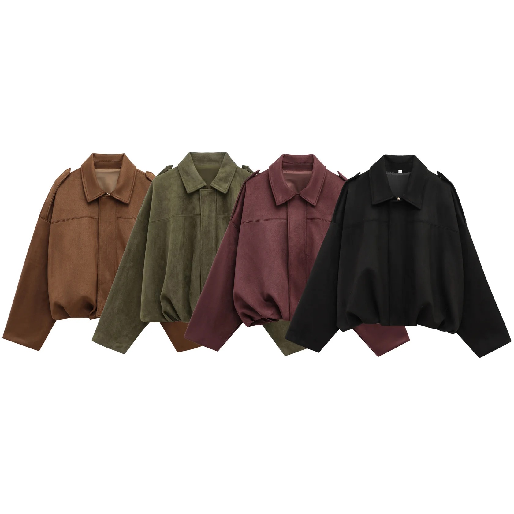 Women's Fashion Pilot Batwing Sleeve Loose Jackets